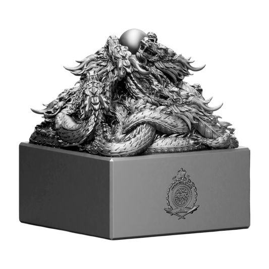 2027 Niue Heirloom Seal of the Realm Sculpture 5 oz Silver Coin (07/29)