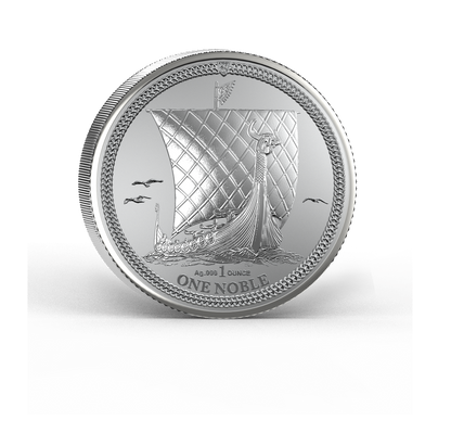 2026 Isle of Man Noble Reverse Proof & Proof 2 x 1 oz Silver Coin Set (07/31)