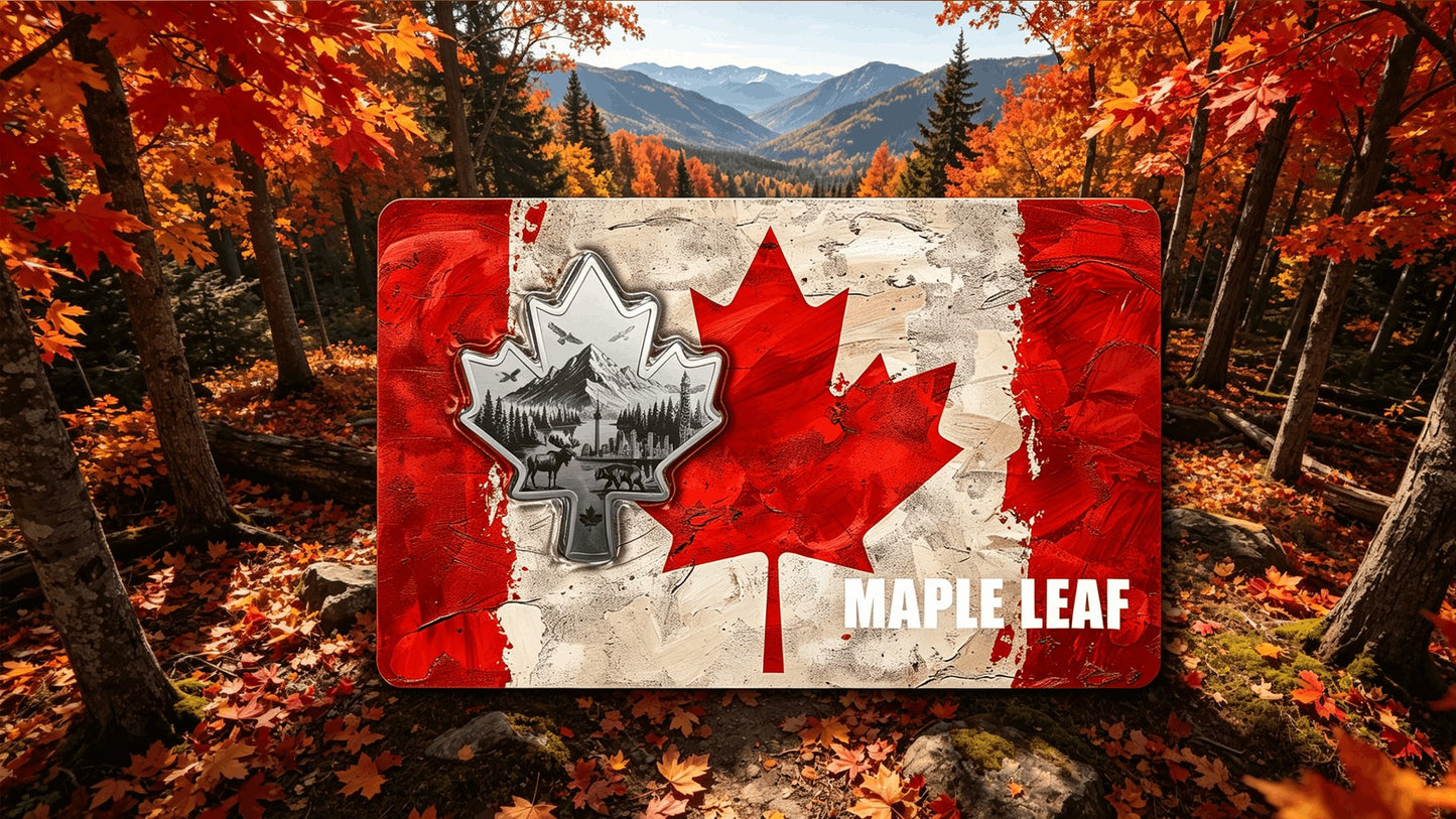 2026 Maple Leaf 1/500 oz Palladium Medal in Card (07/10)