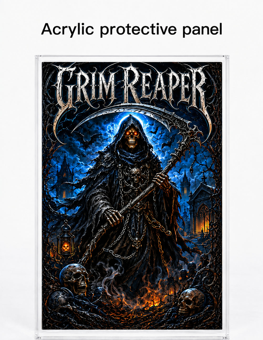 Grim Reaper Colorized 5 oz Copper Foil