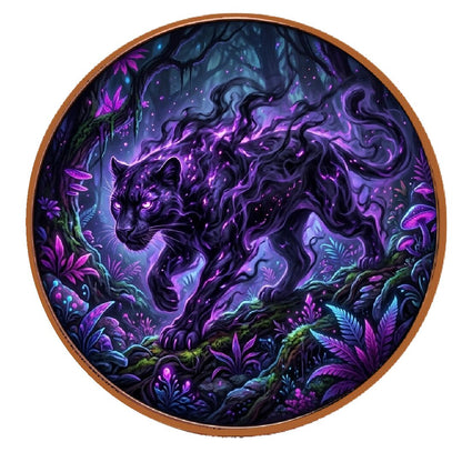 Shadow Stalker Colorized 5 oz Copper Round (07/07)