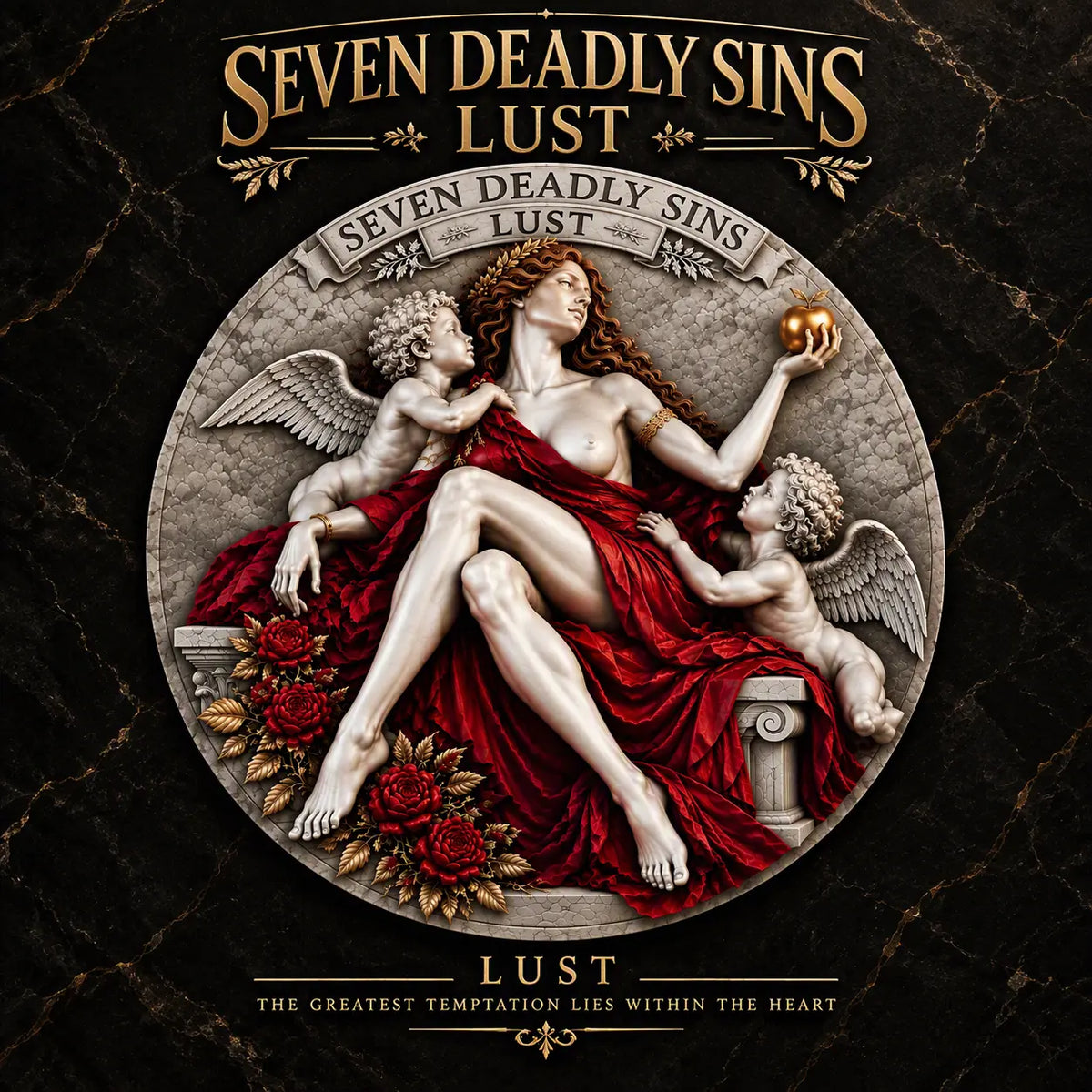 2026 Truth Guard Seven Deadly Sins - Lust 2 oz Silver Coin