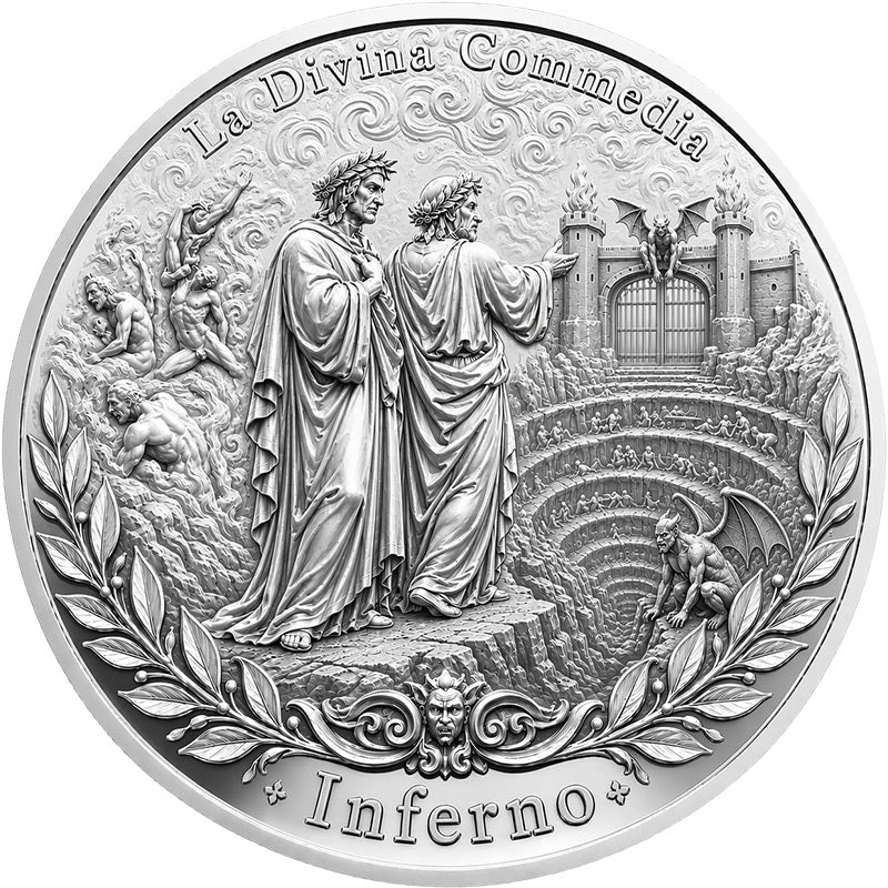 2026 La Divina Commedia - Inferno 9g Silver Medal (08/03)