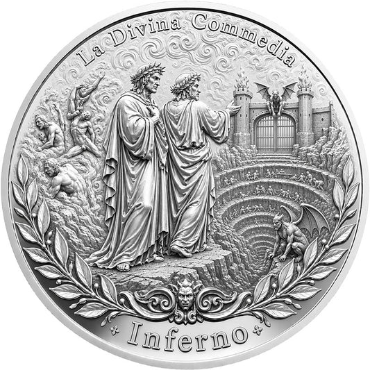 2026 La Divina Commedia - Inferno 9g Silver Medal (08/03)