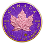 2026 Canada Maple Leaf Royal Amethyst Edition 1 oz Silver Coin (06/29)