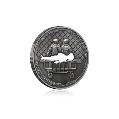 2022 Samoa Conspiracy Collection - Roswell Cut-Out CN Coin in Card