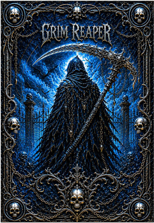 Grim Reaper Colorized 5 oz Copper Foil