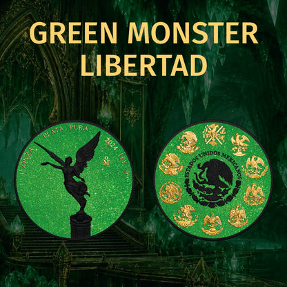 2024 Mexico Libertad Green Monster Edition 1 oz Silver Coin (07/17)