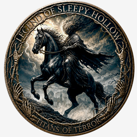 Titans of Terror: SLEEPY HOLLOW 1 oz Copper