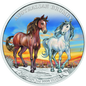 In Stock! 2025 Australia Brumby Horse Colorized 1 oz Silver Coin (08/01)