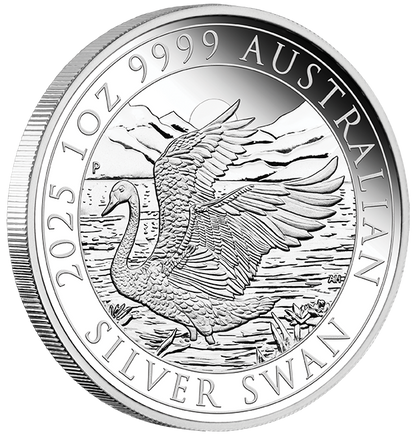 In Stock! 2025 Australia Swan Proof Perth ANDA Show 1 oz Silver Coin (05/20)