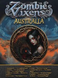 Zombie Vixens Cool2Coin Zombie Vixens 1st Release - Kookaburra "The Laughing Death" 33 Gram Copper Colorized Art Coin (10000 Mintage)