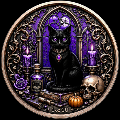 Night Shade Witch 1 oz Copper