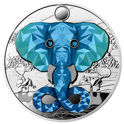 In Stock! 2023 Cameroon Be Great Elephant 1 oz Silver Coin