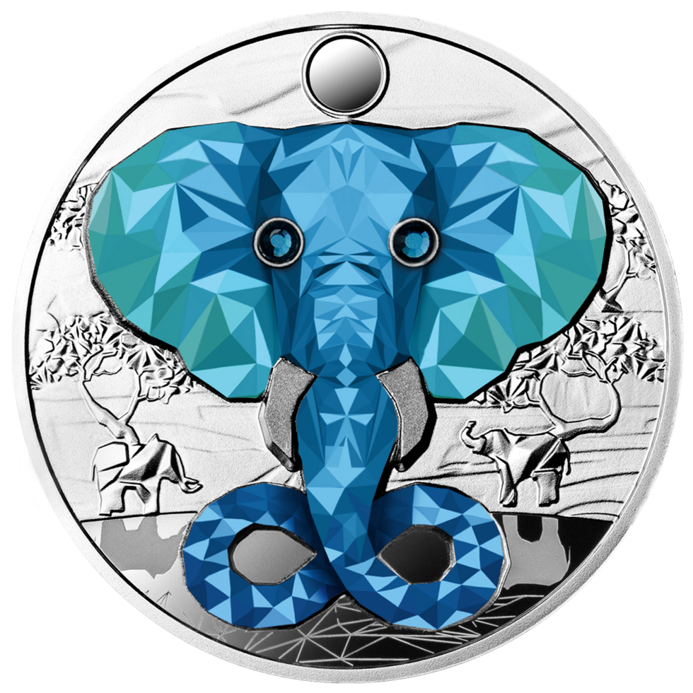 In Stock! 2023 Cameroon Be Great Elephant 1 oz Silver Coin