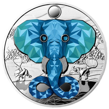 In Stock! 2023 Cameroon Be Great Elephant 1 oz Silver Coin