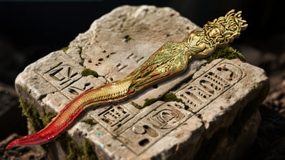 In Stock! 2025 Cameroon Medusa Dagger 2 oz Silver Coin - Finish: Antiqued
