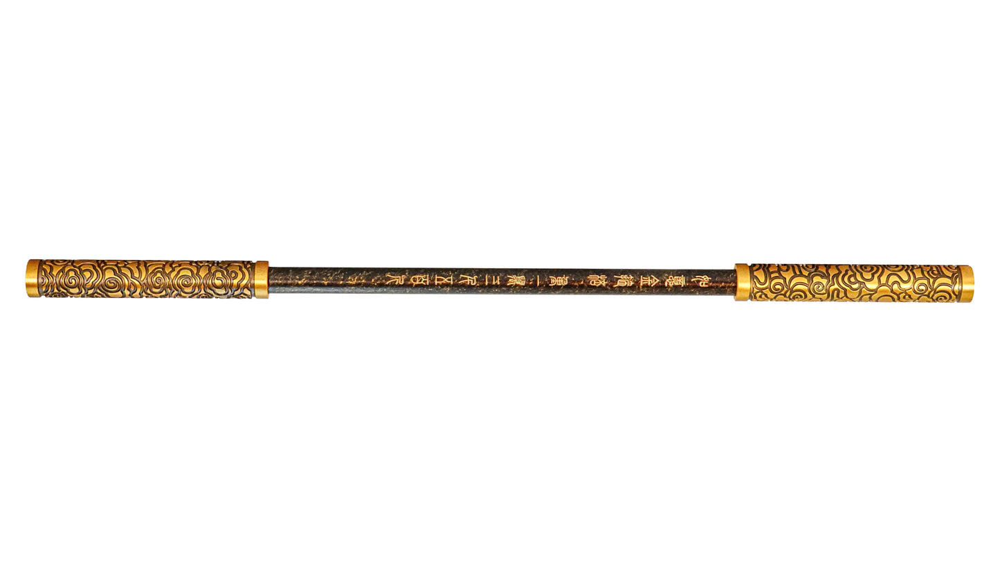 2026 Cameroon Monkey King Cudgel 324g Copper Coin. Finish: Gold Gilt