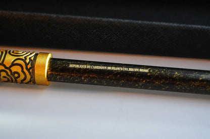 2026 Cameroon Monkey King Cudgel 324g Copper Coin. Finish: Gold Gilt