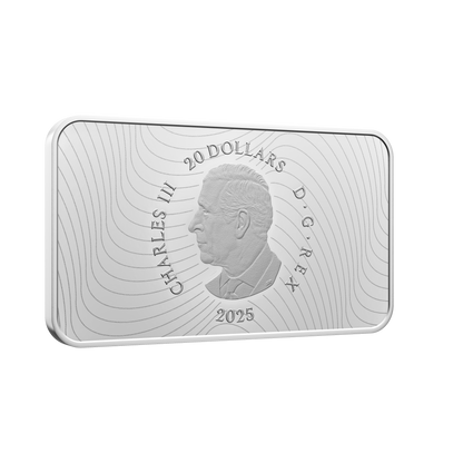 In Stock! 2025 Canada Haunted Canada Lady in White 1 oz Silver Coin (OGP) with BLACK LIGHT INCLUDED