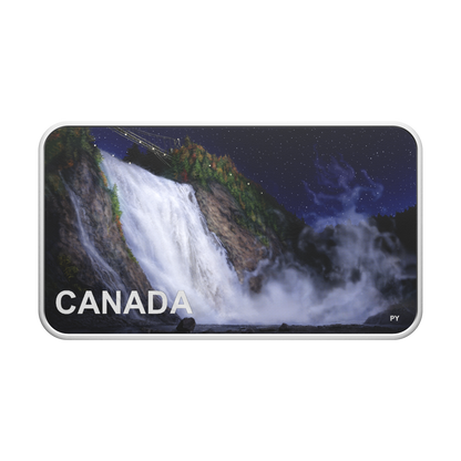 In Stock! 2025 Canada Haunted Canada Lady in White 1 oz Silver Coin (OGP) with BLACK LIGHT INCLUDED