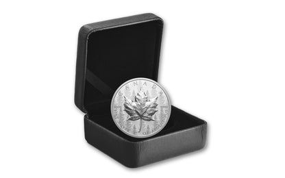 2024 Canada Maple Leaf UHR Pulsating Forest 1 oz Silver Coin