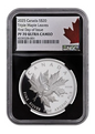 In Stock! 2025 Canada Triple Maple Leaf Proof 1 oz Silver Coin NGC PF 70 UCAM FDI