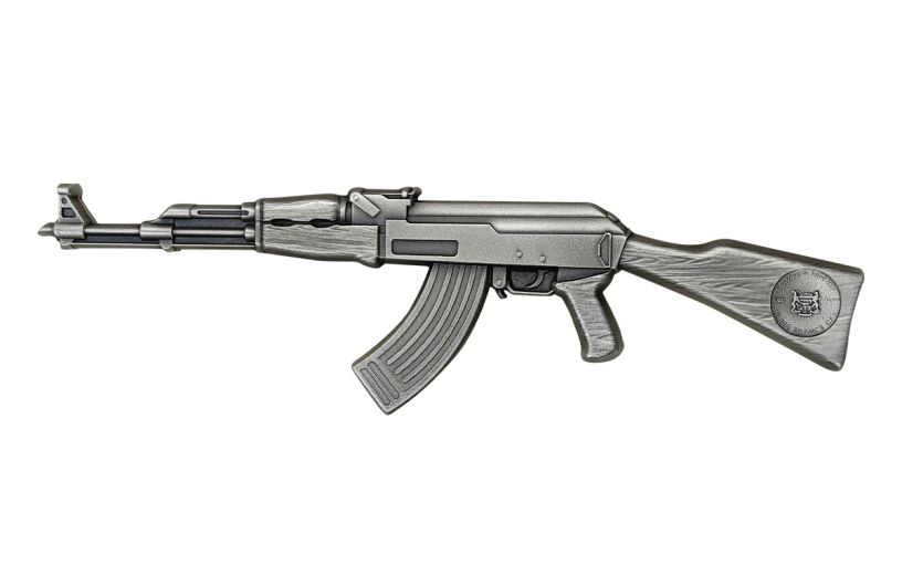 In Stock! 2024 Chad History's Greatest Firearms AK-47 Rifle 2 oz Silver Coin