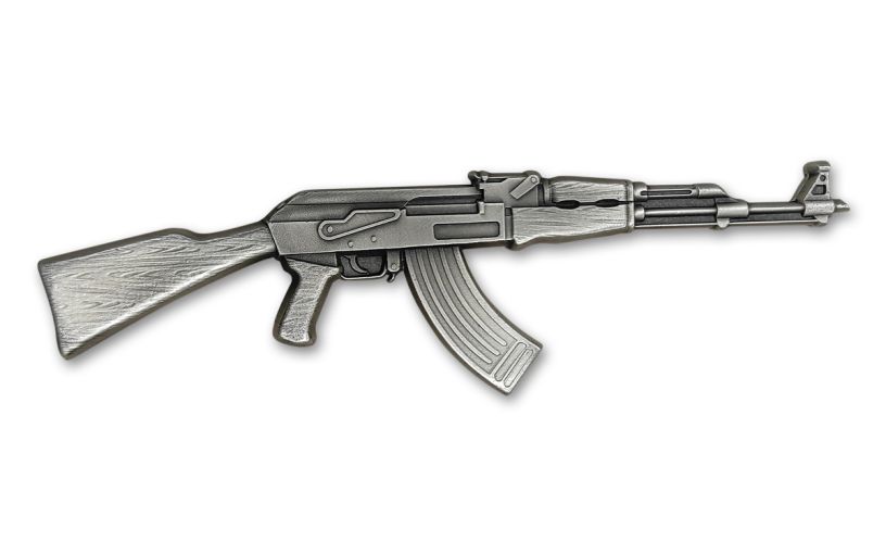In Stock! 2024 Chad History's Greatest Firearms AK-47 Rifle 2 oz Silver Coin