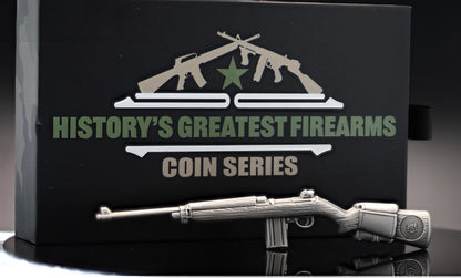 In Stock! 2024 Chad History's Greatest Firearms M1 Carbine Rifle 2 oz Silver Coin