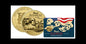 In Stock! Chad Mount Rushmore 1/1000 oz Gold Coin in Card