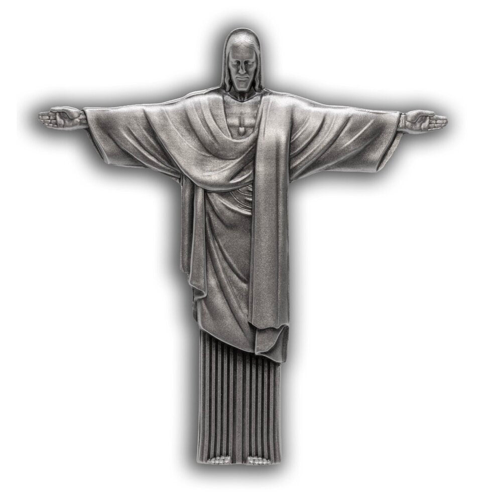 2026 Cameroon Christ the Redeemer 2 oz Silver Coin (06/26)