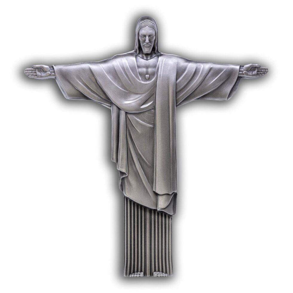 2026 Cameroon Christ the Redeemer 1 Kilo Silver Coin (06/26)