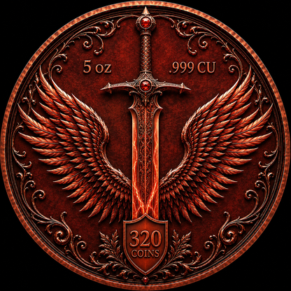 Fire Dragon Libertad Tribute 5 oz Copper (06/07)