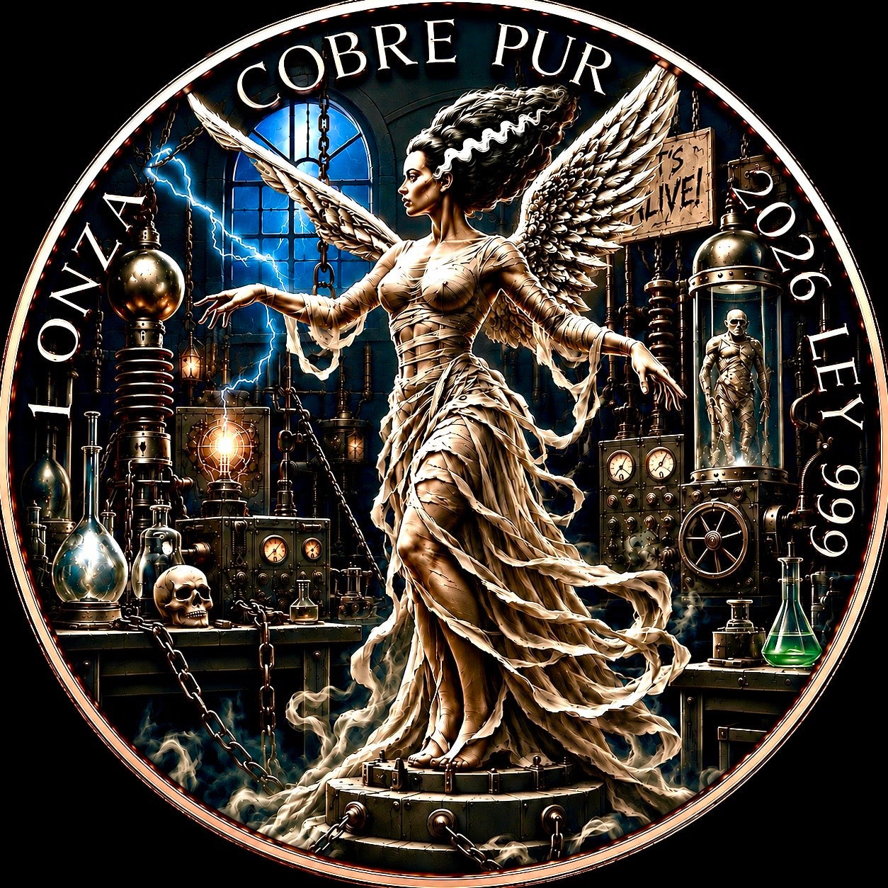 Libertad Tribute Frankie’s Bride - 1 oz Copper