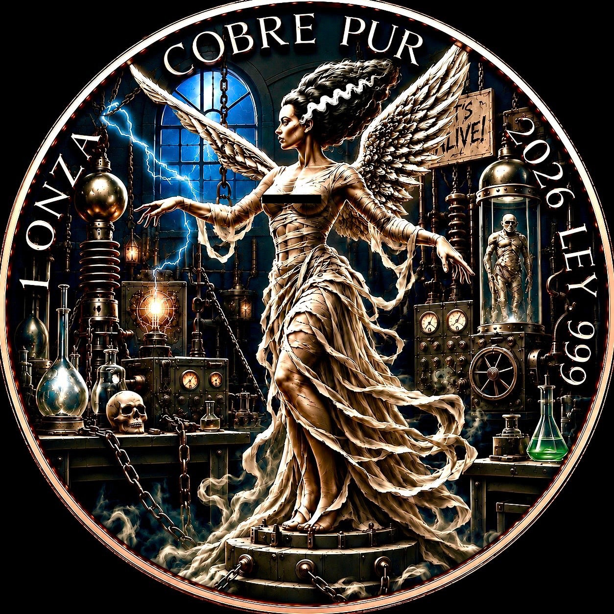 Libertad Tribute Frankie’s Bride - 1 oz Copper
