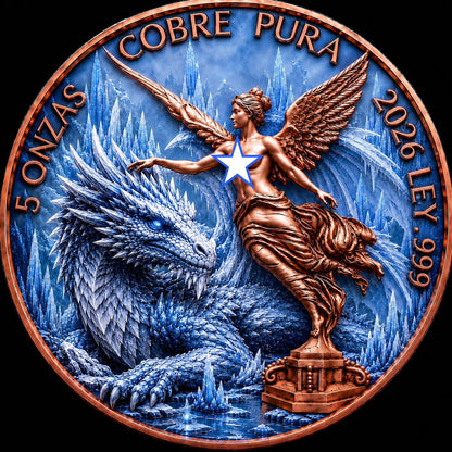 Ice Dragon Libertad Tribute 5 oz Copper (6/5)
