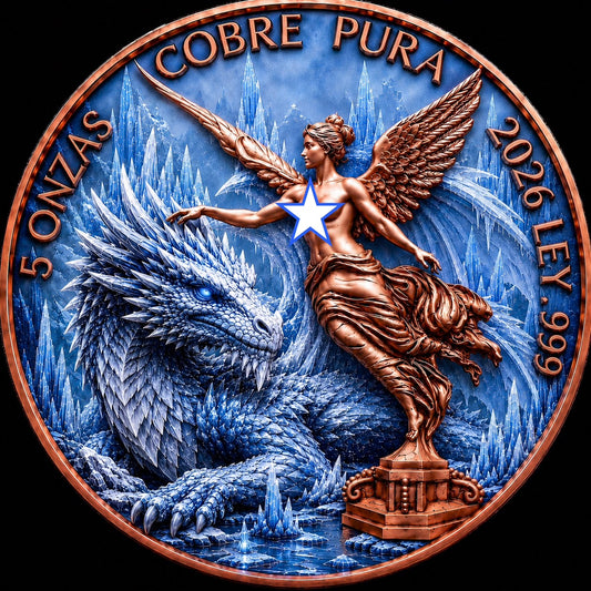 Ice Dragon Libertad Tribute 5 oz Copper (6/5)