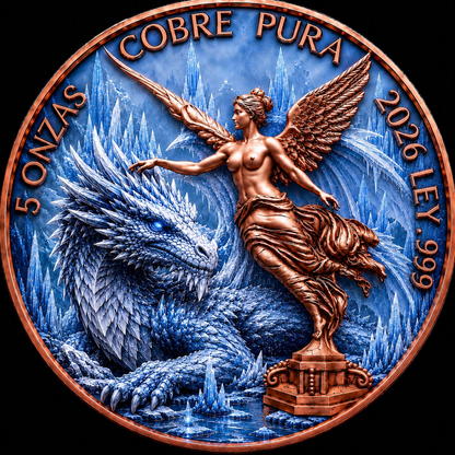 Ice Dragon Libertad Tribute 5 oz Copper (6/5)