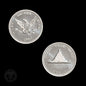 Estimate: Intaglio Mint 1860 Clark & Gruber Pike's Peak Gold $20 Tribute 1/2 oz Silver Round (06/26)