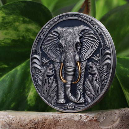 2024 Niue Save the Powers Elephant 2 oz Silver Coin (04/08)