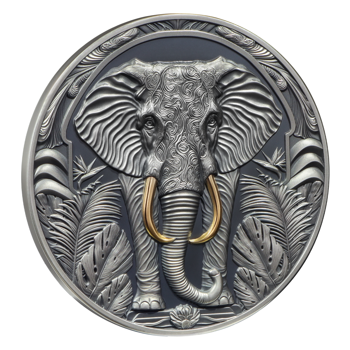 2024 Niue Save the Powers Elephant 2 oz Silver Coin (04/08)