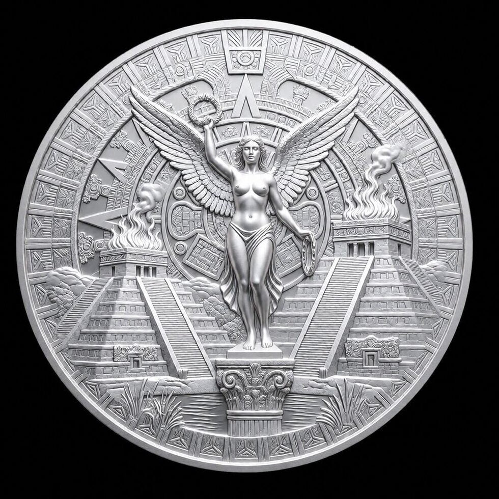 Aztec Culture Libertad 3g Silver Round (06/19)