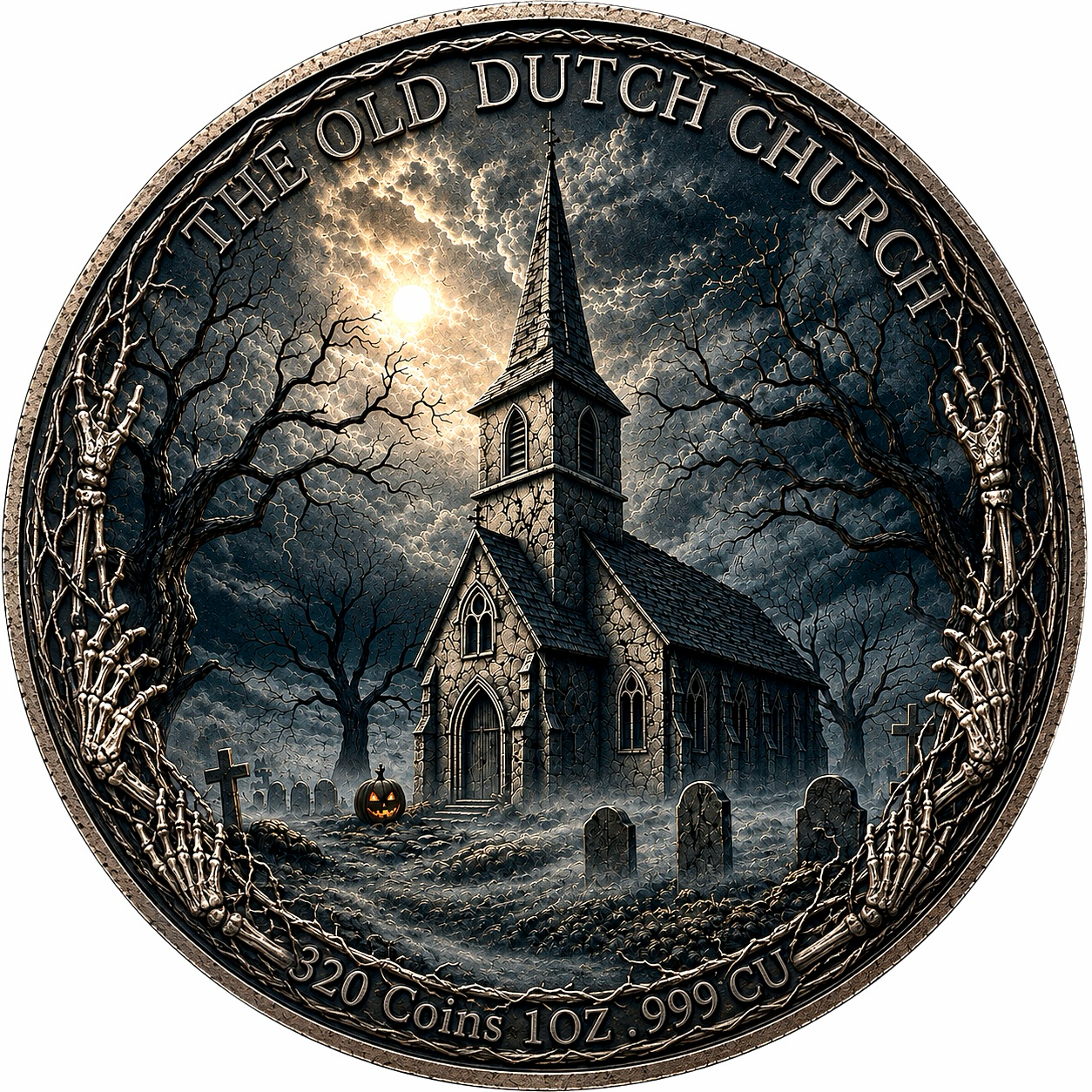 Titans of Terror: SLEEPY HOLLOW 1 oz Copper