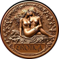 In Stock! Erotica #2 - 1 oz Copper Round (03/18)