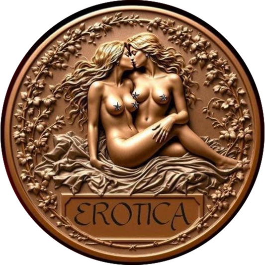 In Stock! Erotica #2 - 1 oz Copper Round (03/18)