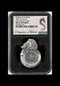 In Stock! 2025 Fiji Aztec Mayan Dragons of the World 1 oz Silver Coin NGC MS 70