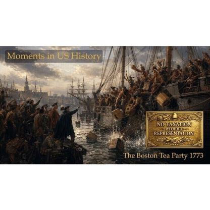 2026 Boston Tea Party 1/1000 oz Gold Medal in Card (06/16)