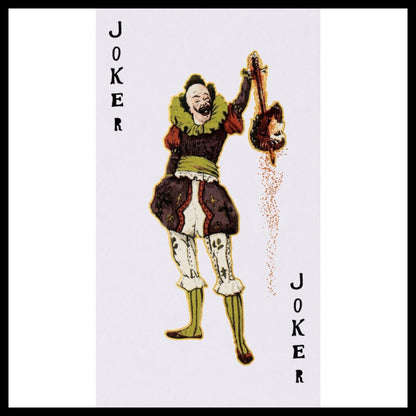 2026 The Joker Shaped 1/200 oz Gold Medal in Card (06/17)