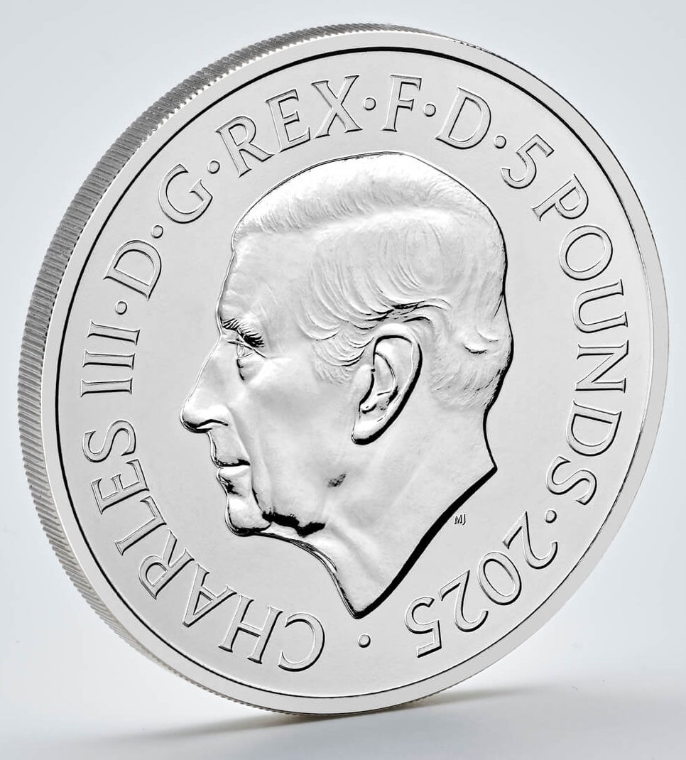 In Stock! 2025 Great Britain Iron Maiden 28.28g OMP